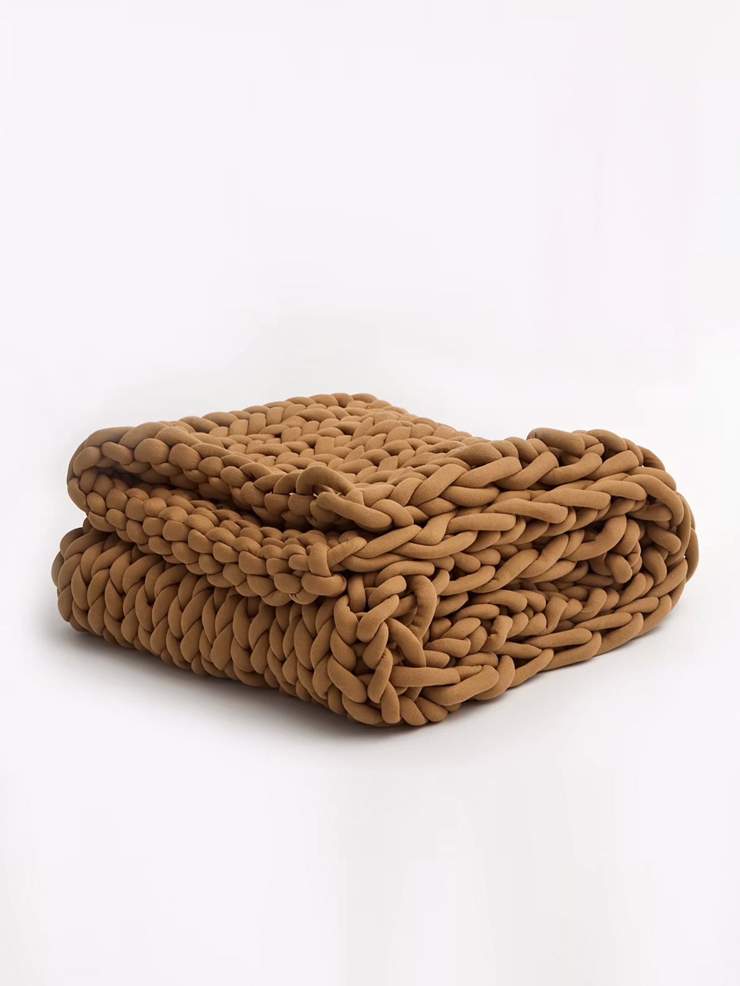 Weighted Snuggle Knit - Cappuccino