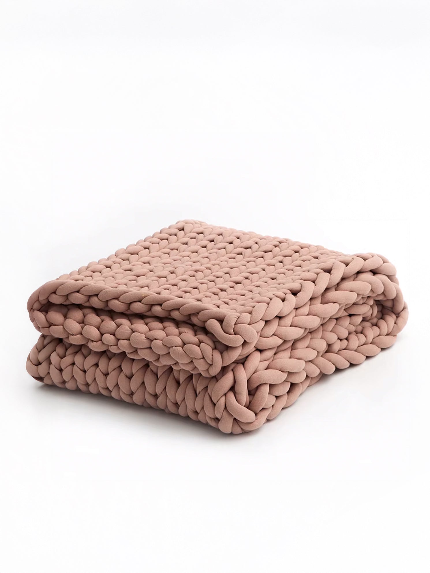 Weighted Snuggle Knit - Flamingo Pink