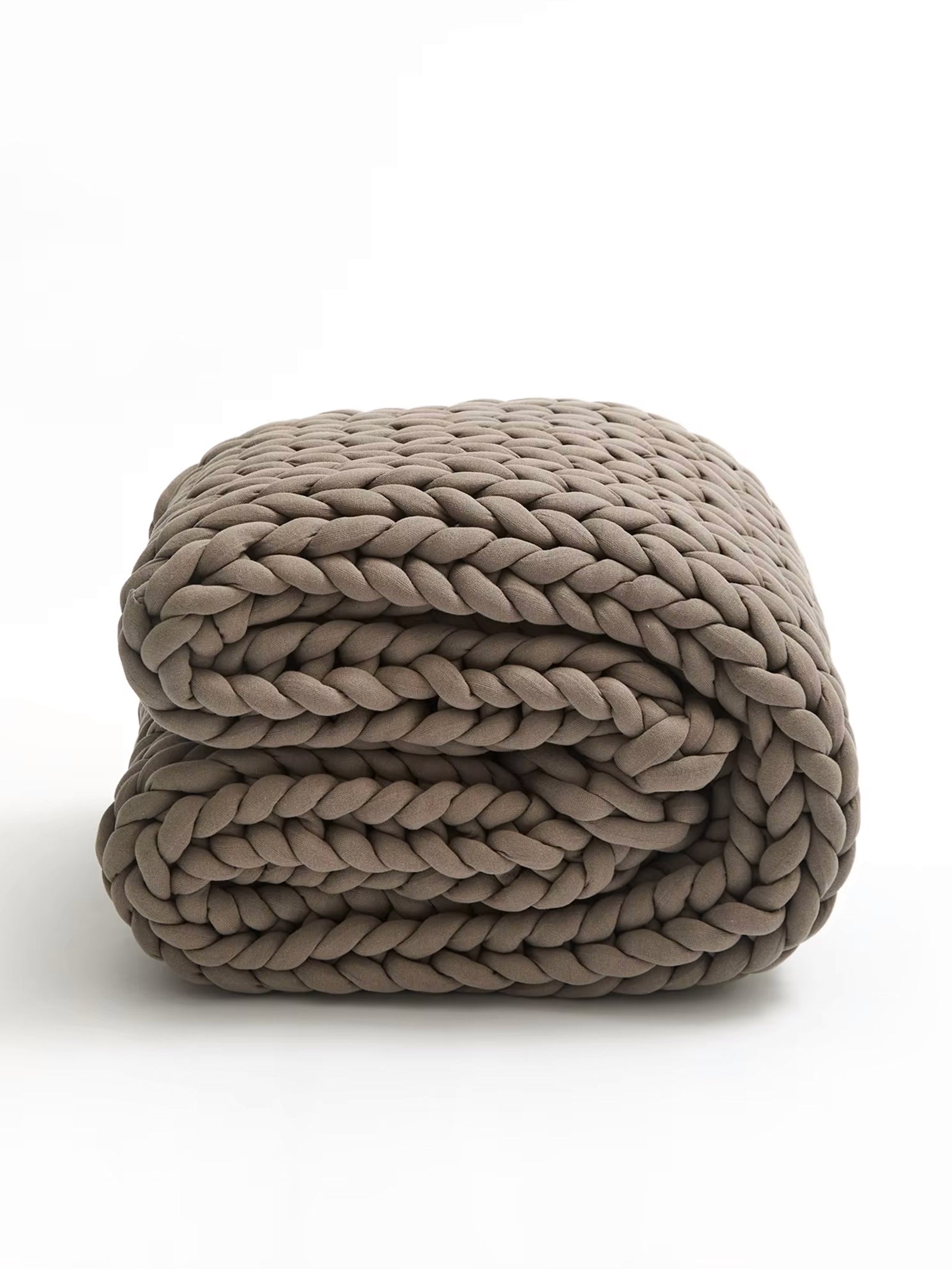 Knitted Throw Weighted Blanket Super Soft Cozy Warm Chunky 100% Polyester Solid American Style 1Piece/Opp Bag Top Grade 1Pcs