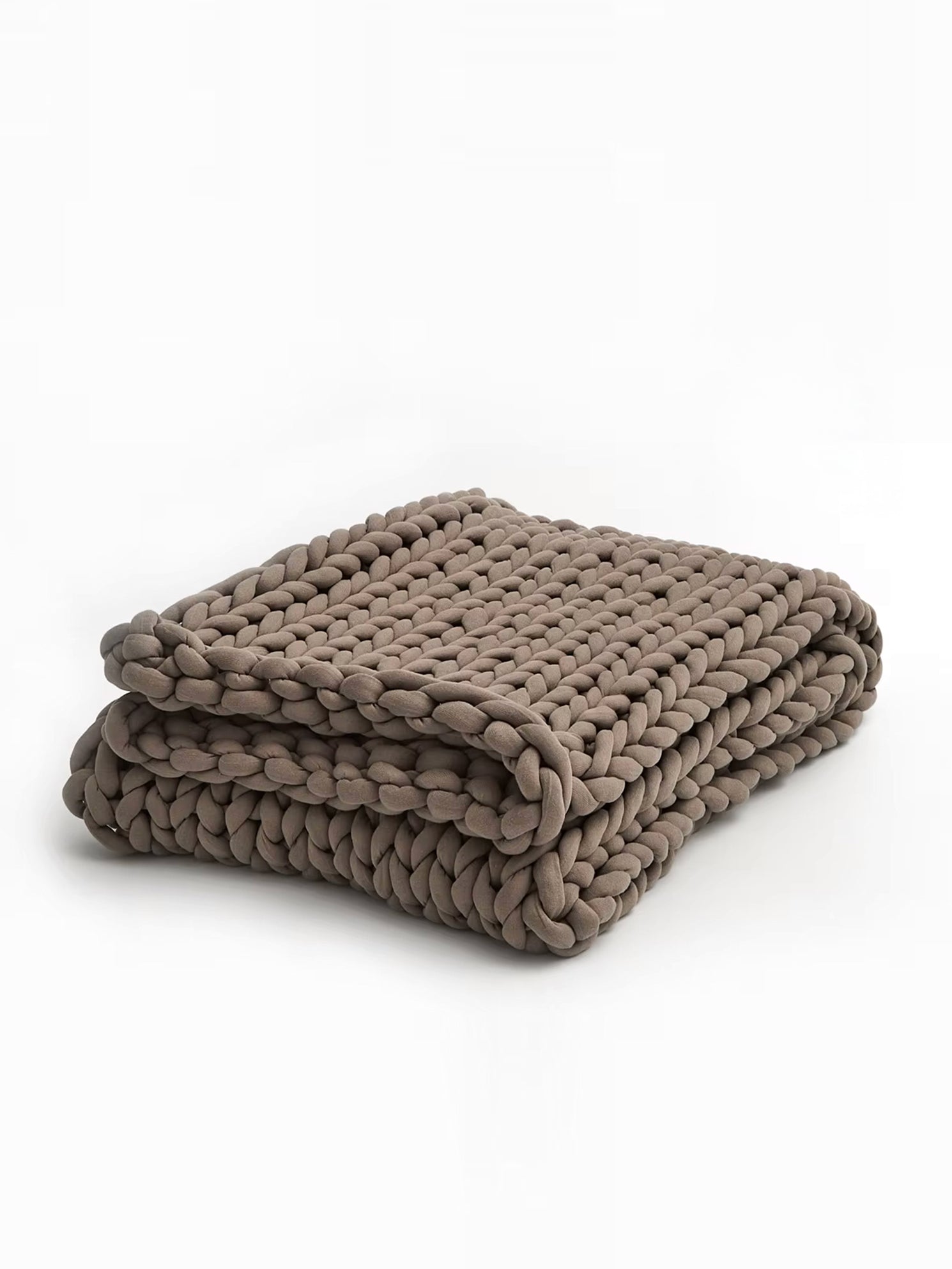 Weighted Snuggle Knit - Cinnamon