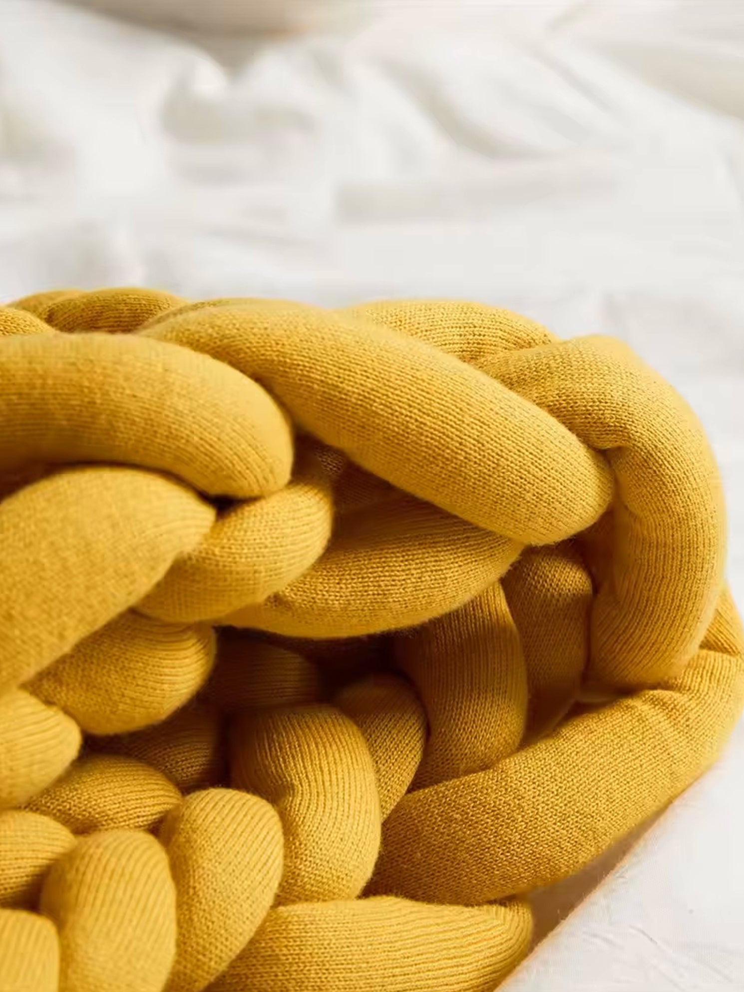 Weighted Snuggle Knit - Mustard